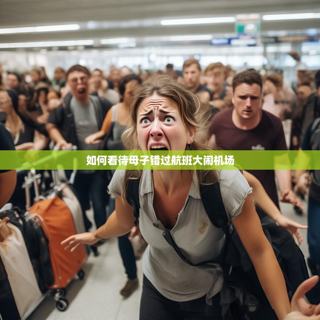 如何看待母子错过航班大闹机场