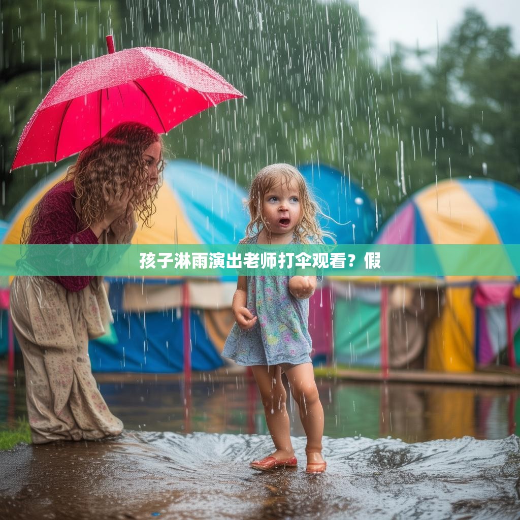 雨中舞台的真情流露