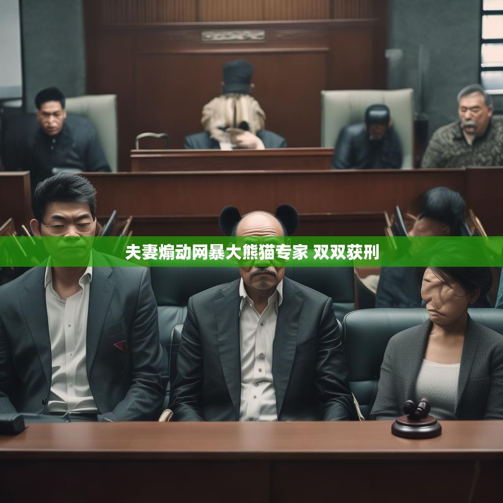 夫妻煽动网暴大熊猫专家 双双获刑