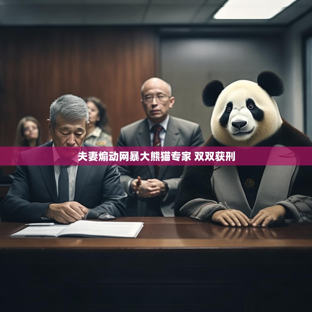 夫妻煽动网暴大熊猫专家 双双获刑