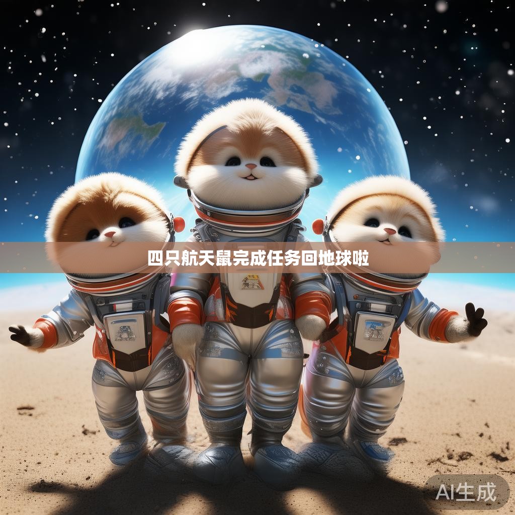 宇宙探索的胜利者归来 四只航天鼠完成任务胜利返航