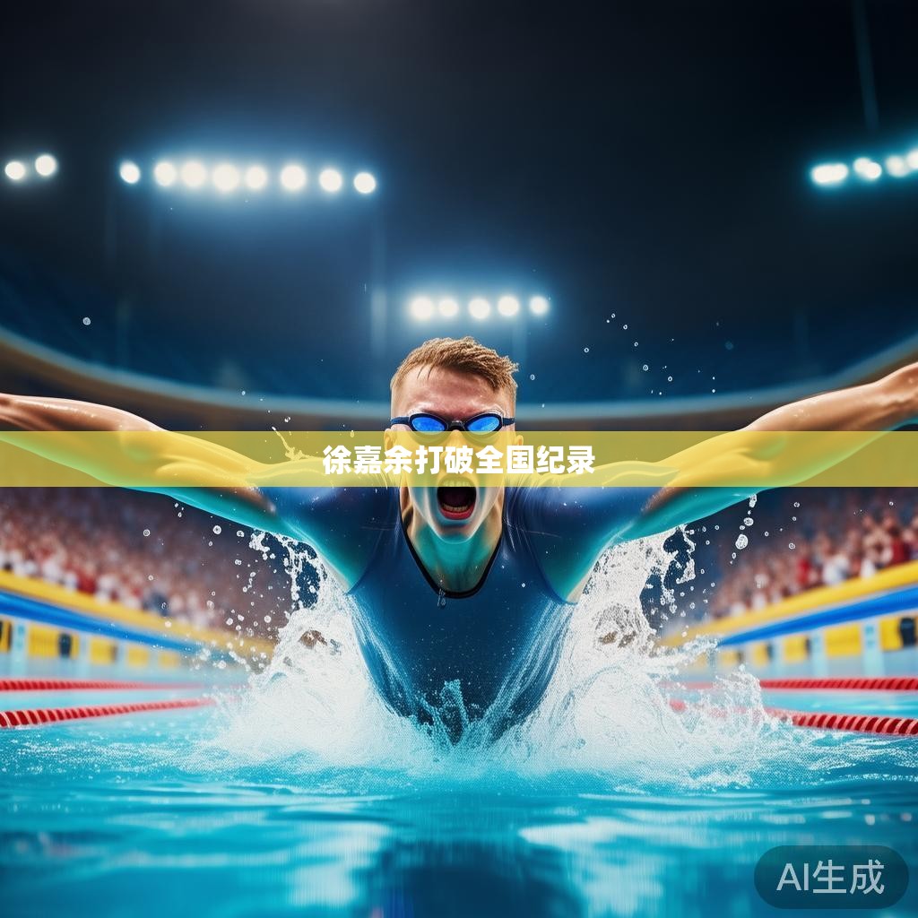 徐嘉余打破全国纪录