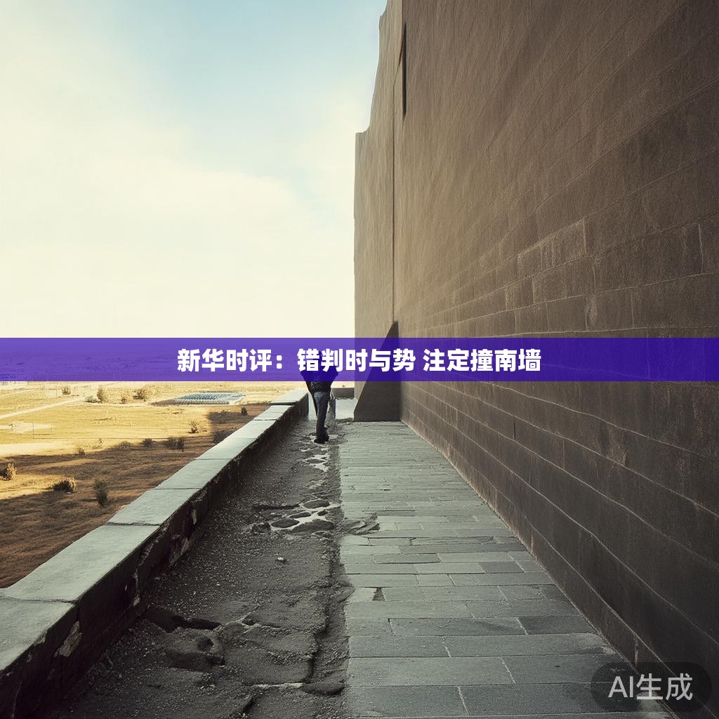 新华时评：错判时与势 注定撞南墙