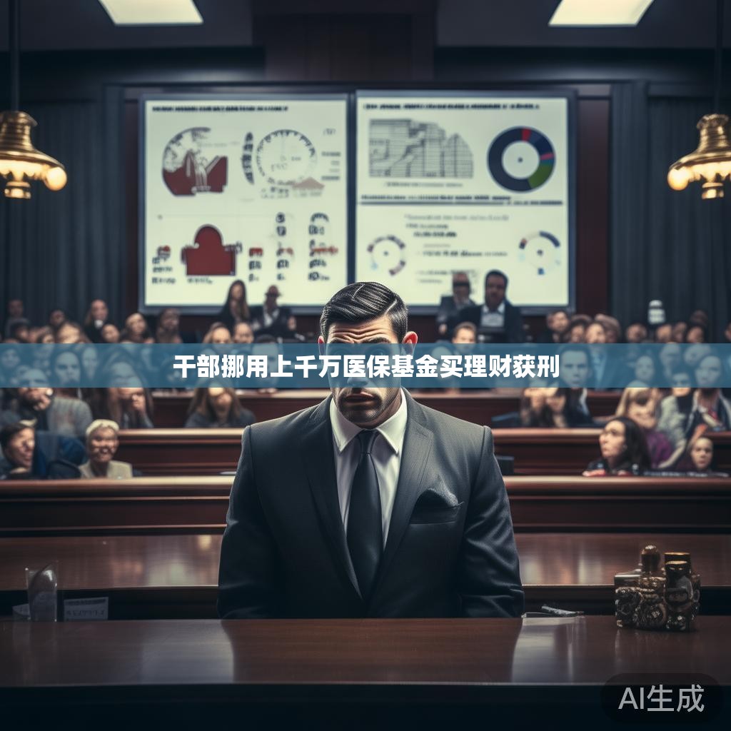 干部挪用上千万医保基金买理财获刑