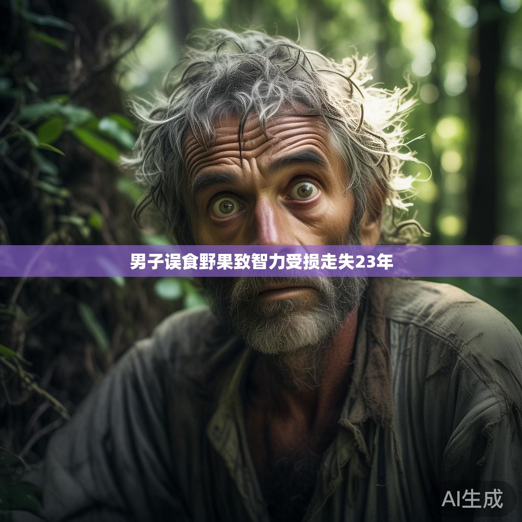 男子误食野果致智力受损走失23年