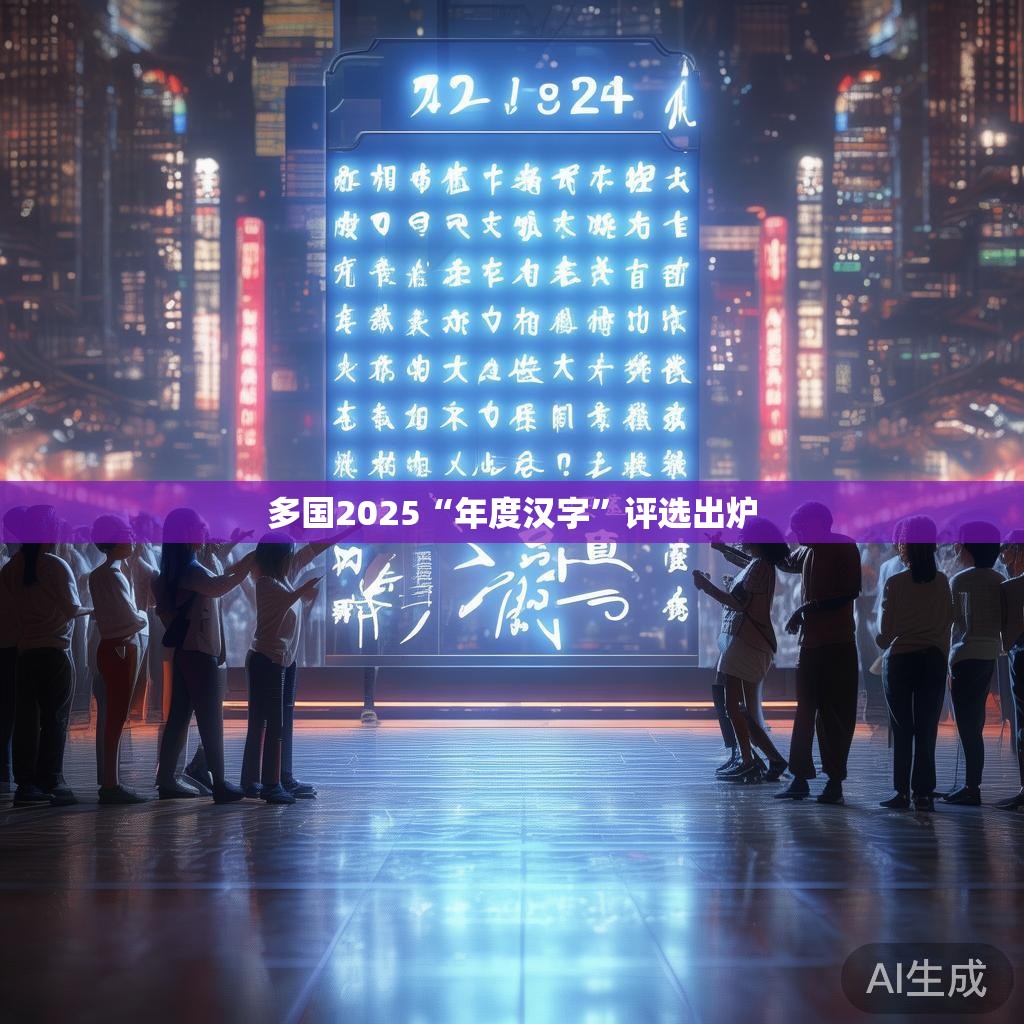 多国2025‘年度汉字’评选出炉