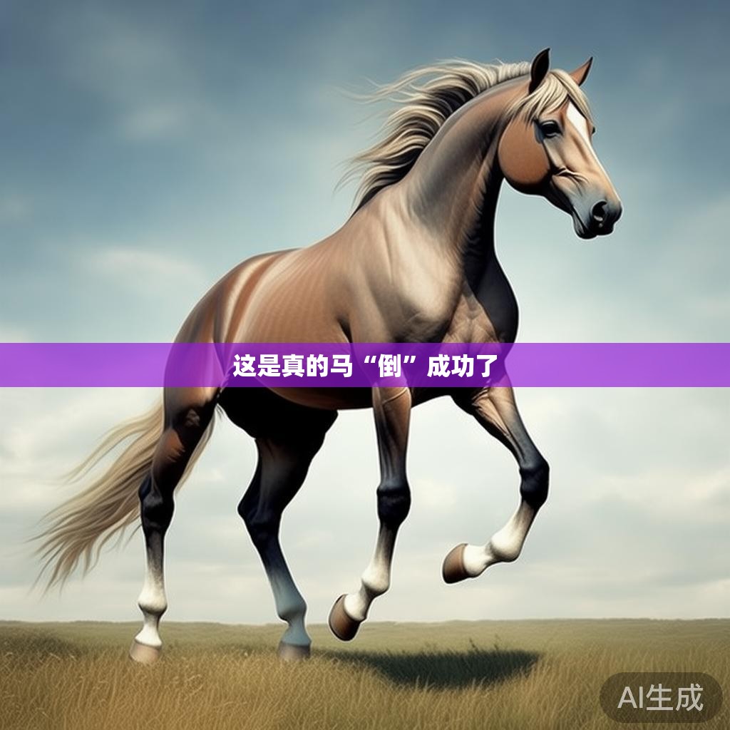 这是真的马“倒”成功了