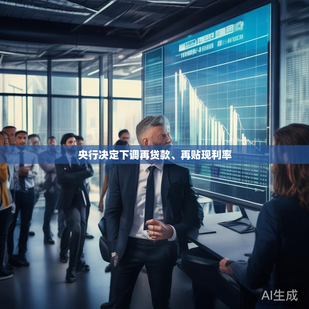 央行决定下调再贷款、再贴现利率