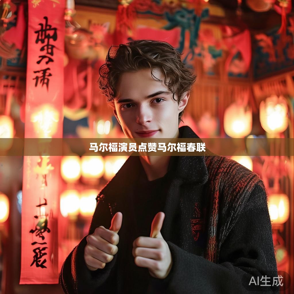 马尔福演员点赞马尔福春联