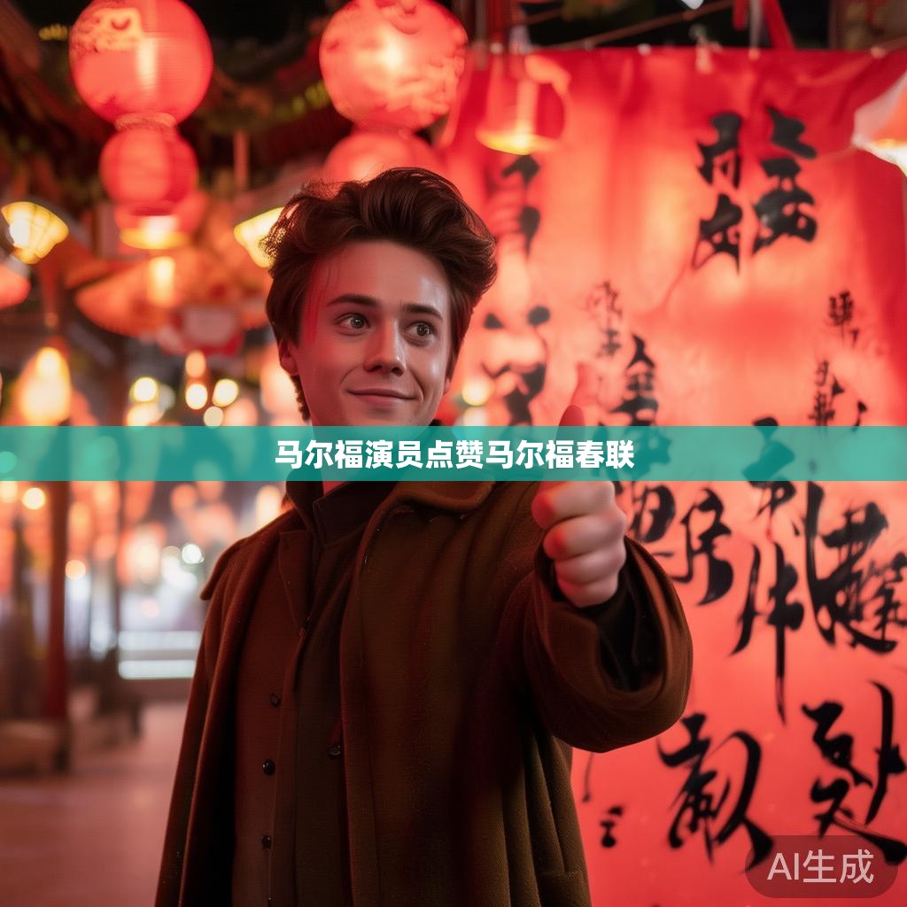 马尔福演员点赞马尔福春联