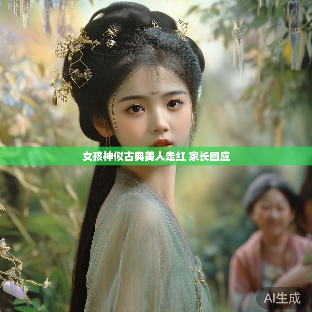女孩神似古典美人走红 家长回应 女孩神似古典美人走红 家长回应