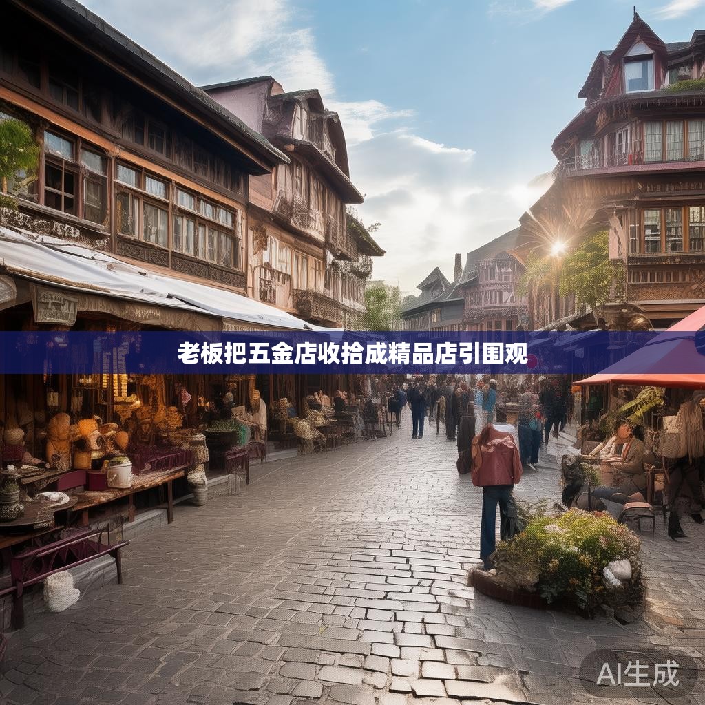 老板把五金店收拾成精品店引围观