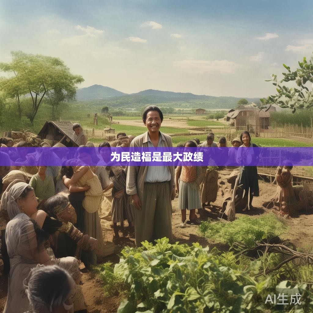 为民造福是最大政绩