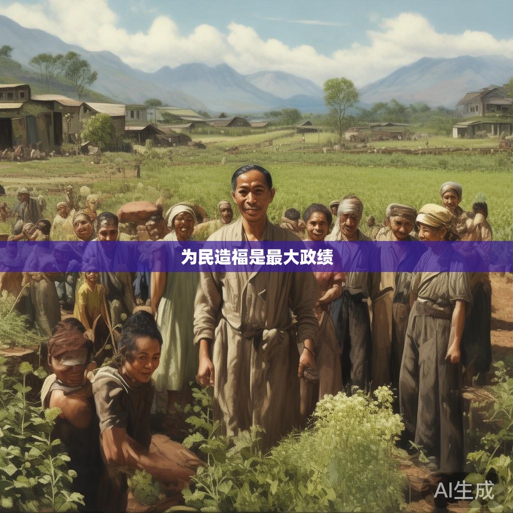 持续为民造福，共创美好未来