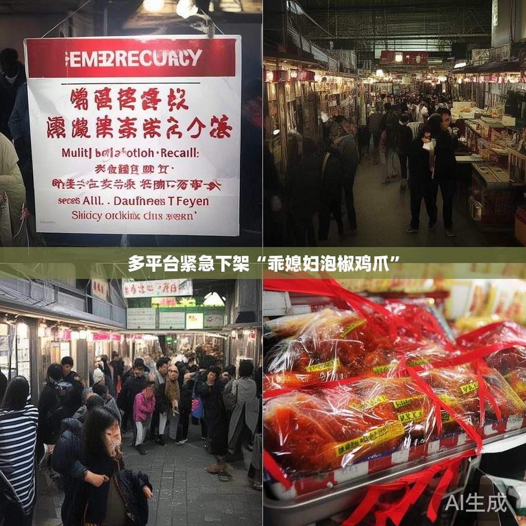 多平台紧急下架“乖媳妇泡椒鸡爪”