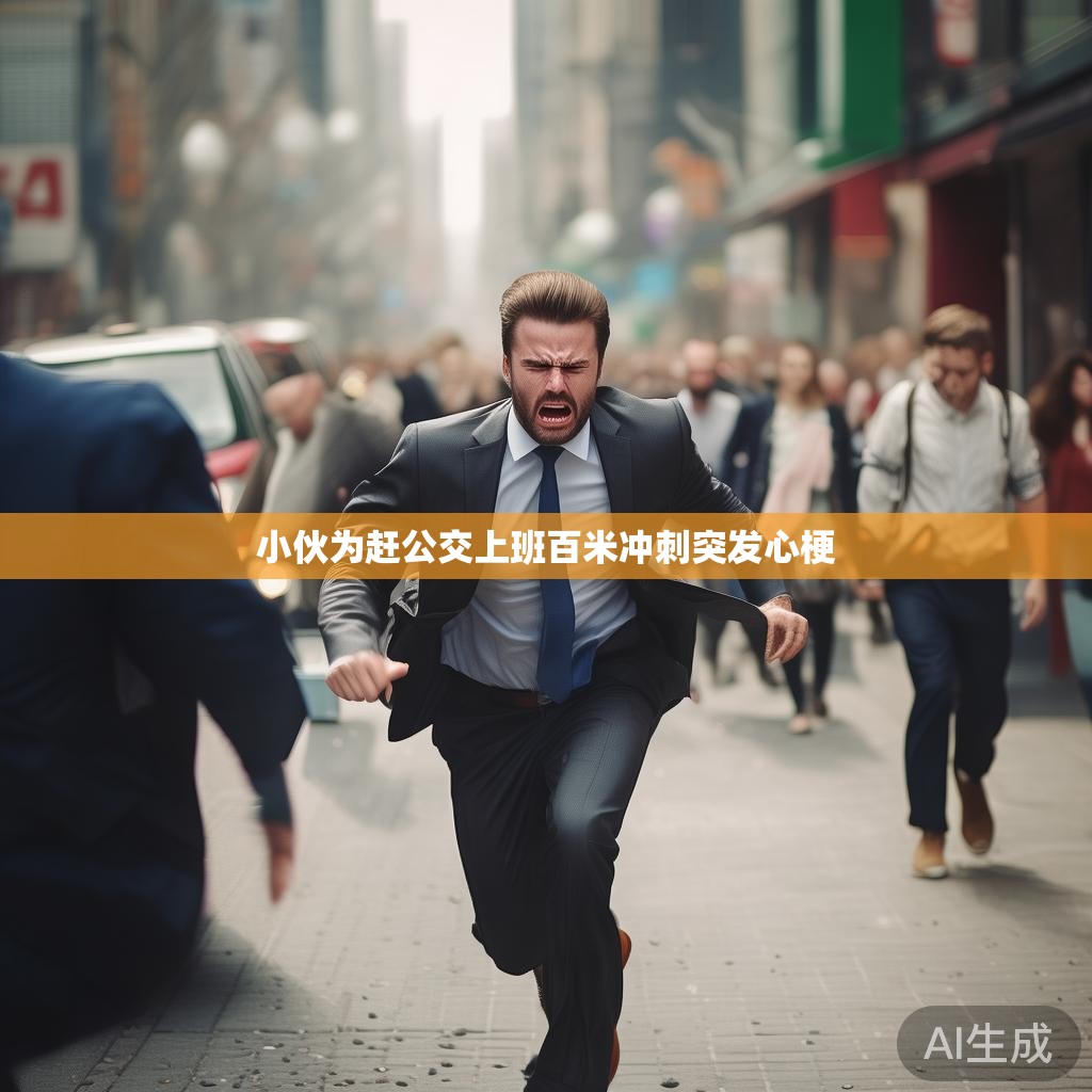 小伙为赶公交上班百米冲刺突发心梗